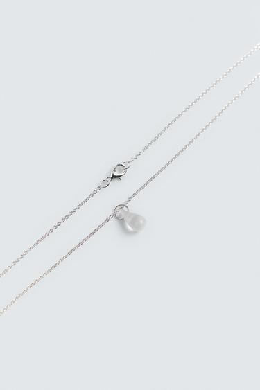 CHAÎNE PENDENTIF PIERRE - Iceberg de Zara - Image 3