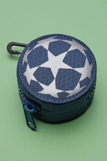 Zara UEFA CHAMPIONS LEAGUE ® CHARM COIN PURSE - Blue - Image 0