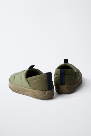 PADDED TRAINERS - Khaki Green by Zara - Image 4