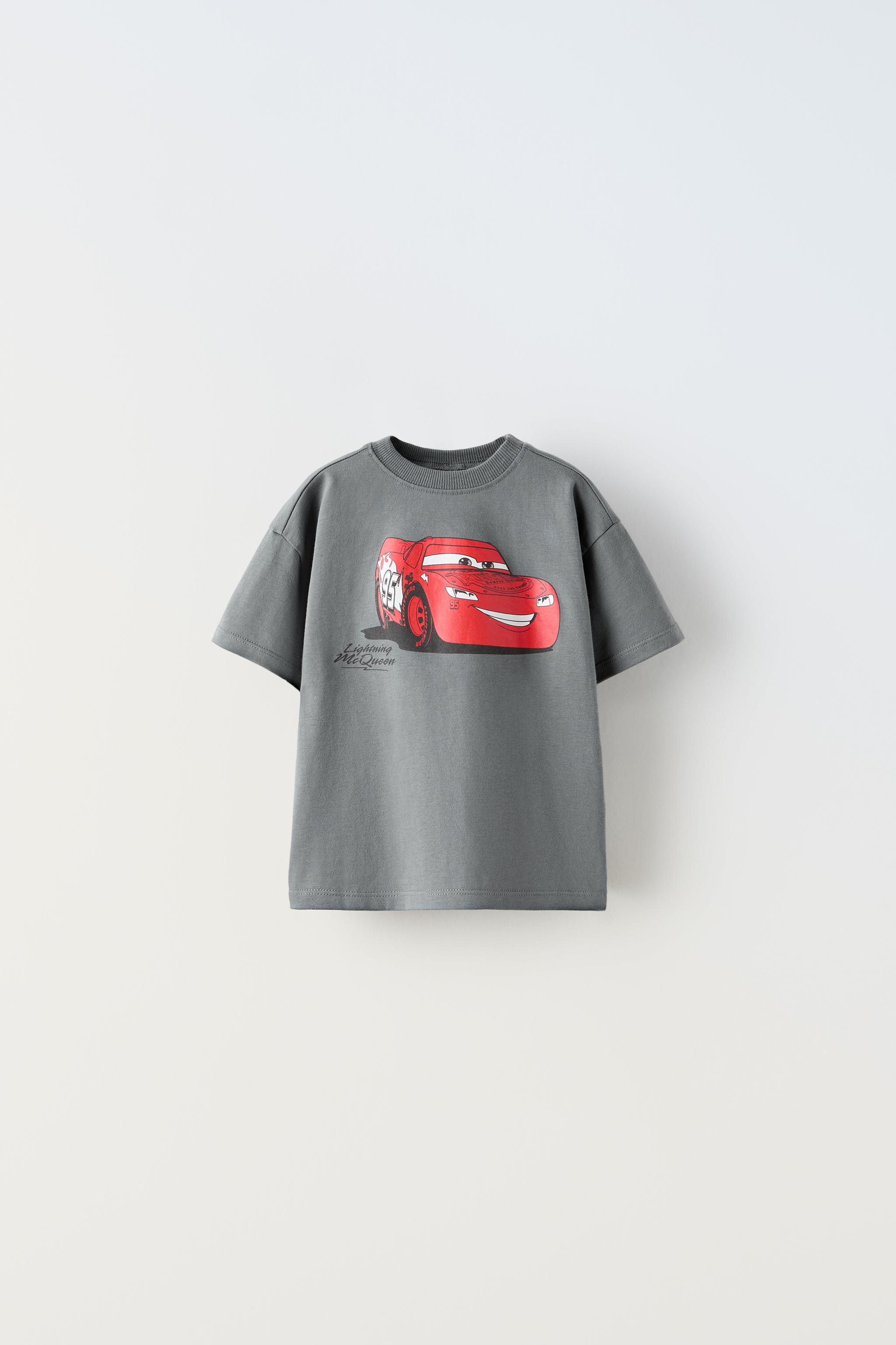 CAMISETA CARS RAYO MCQUEEN © DISNEY - Gris oscuro | ZARA España