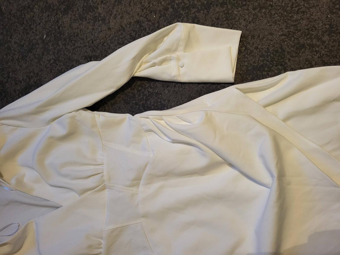 GATHERED CORSETRY-INSPIRED DRESS - Image 6