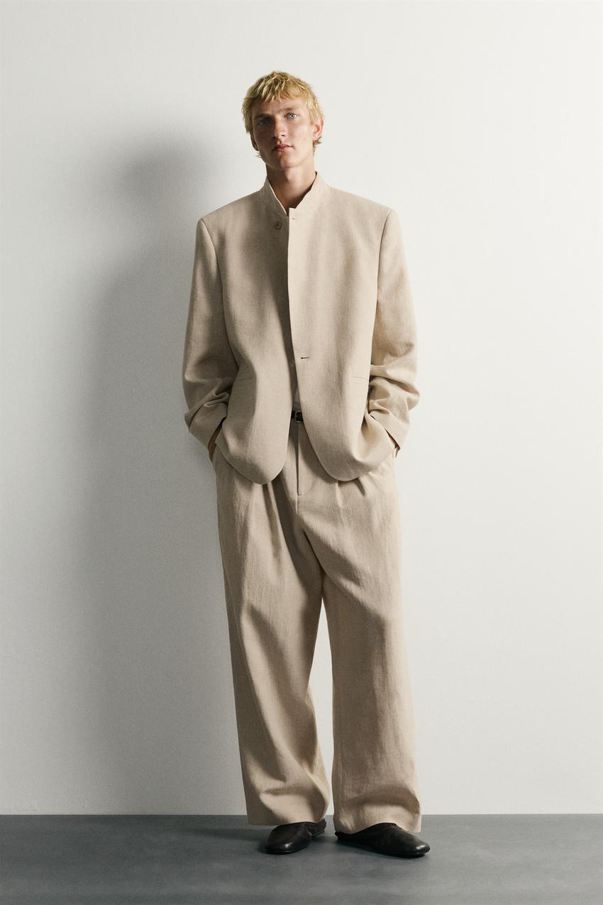 beige blazer dress zara - Relaxed Fit Double Breasted Suit - Light - 36 (Us 36) Model height Ghost Online 21April US Chef Works Men's Mens Age group:3-4-years