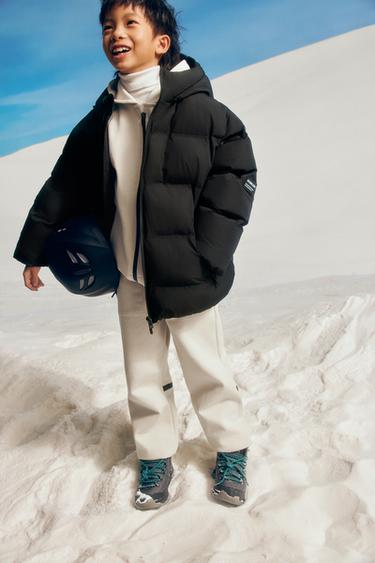 WATER-REPELLENT HIKING BOOTS - Green by Zara - Image 0