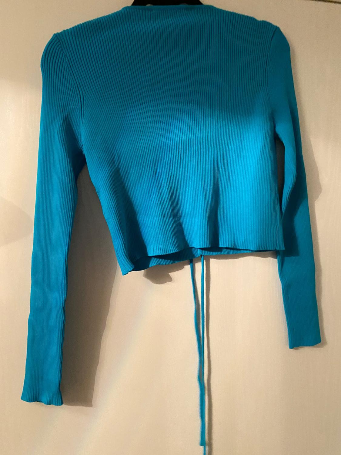 RIBBED KNIT CARDIGAN - Image 4