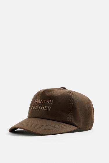 GUITARRICADELAFUENTE WASHED EMBROIDERED CAP - Brown by Zara