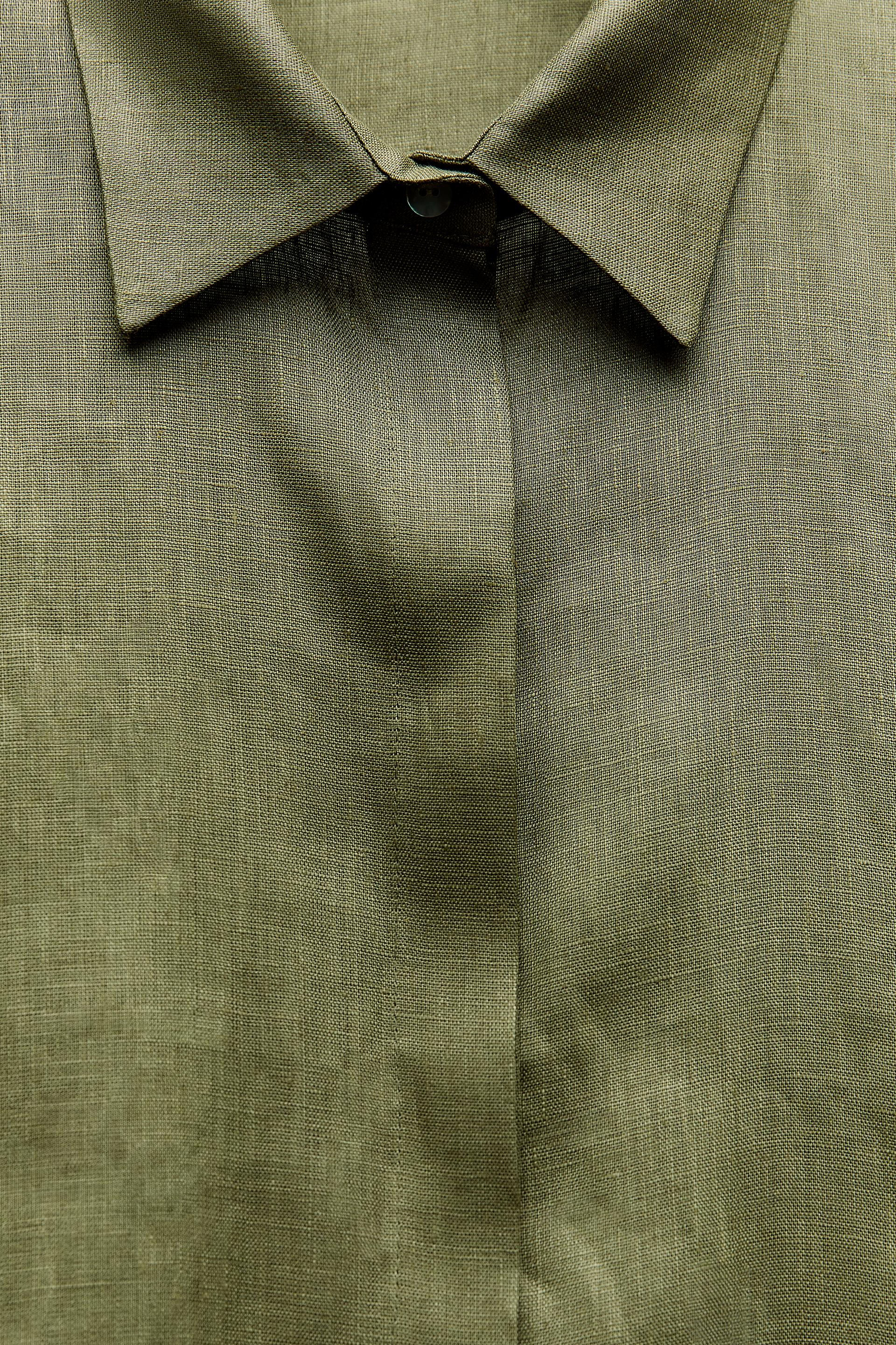 100% European Linen Shirt curated on LTK