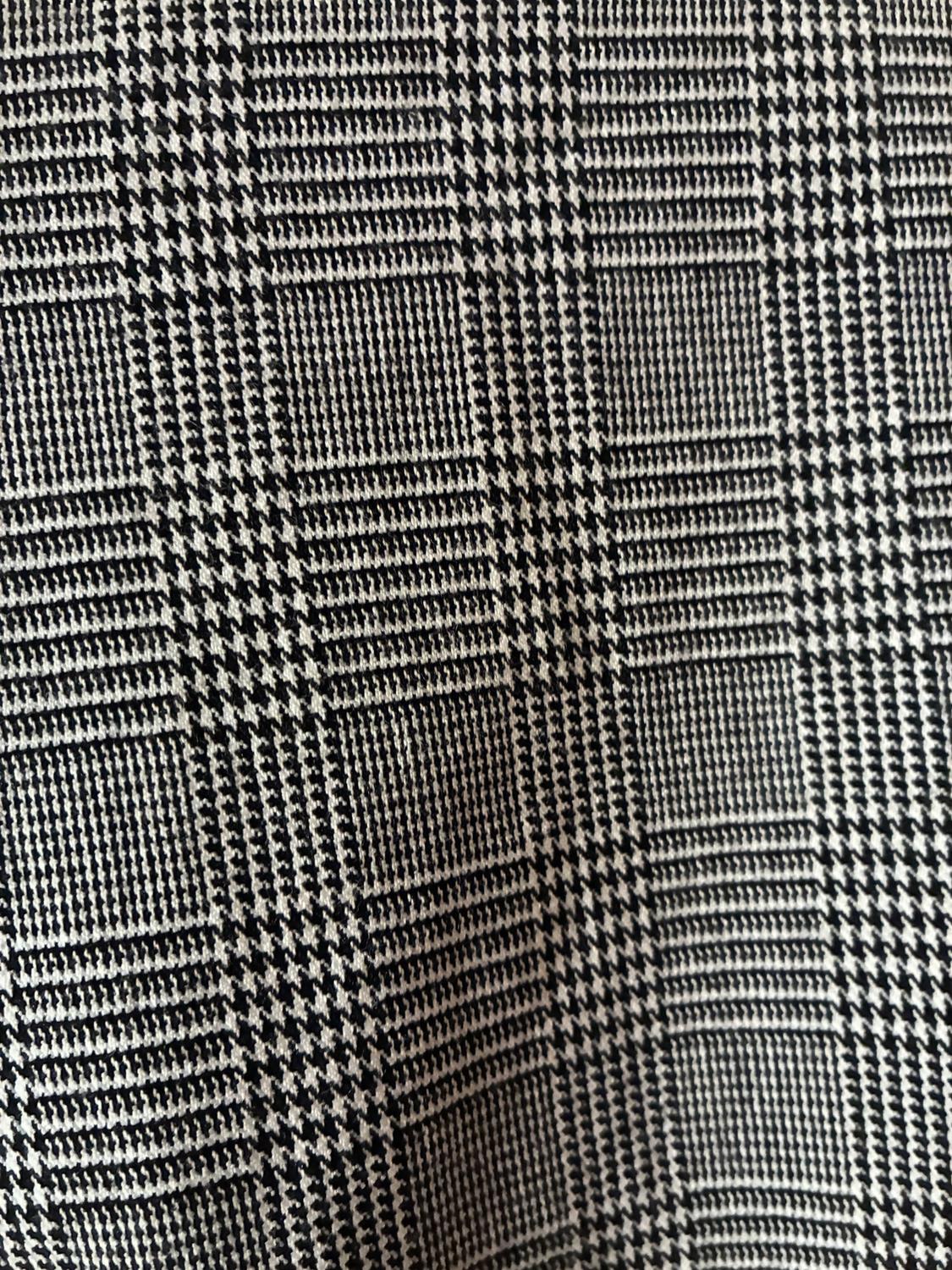 TEXTURED CHECK LEGGINGS - Image 2