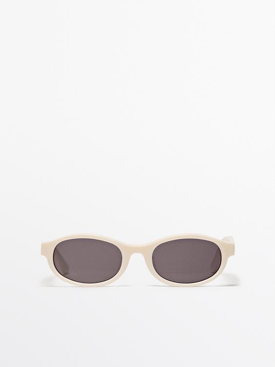 Small rectangular sunglasses