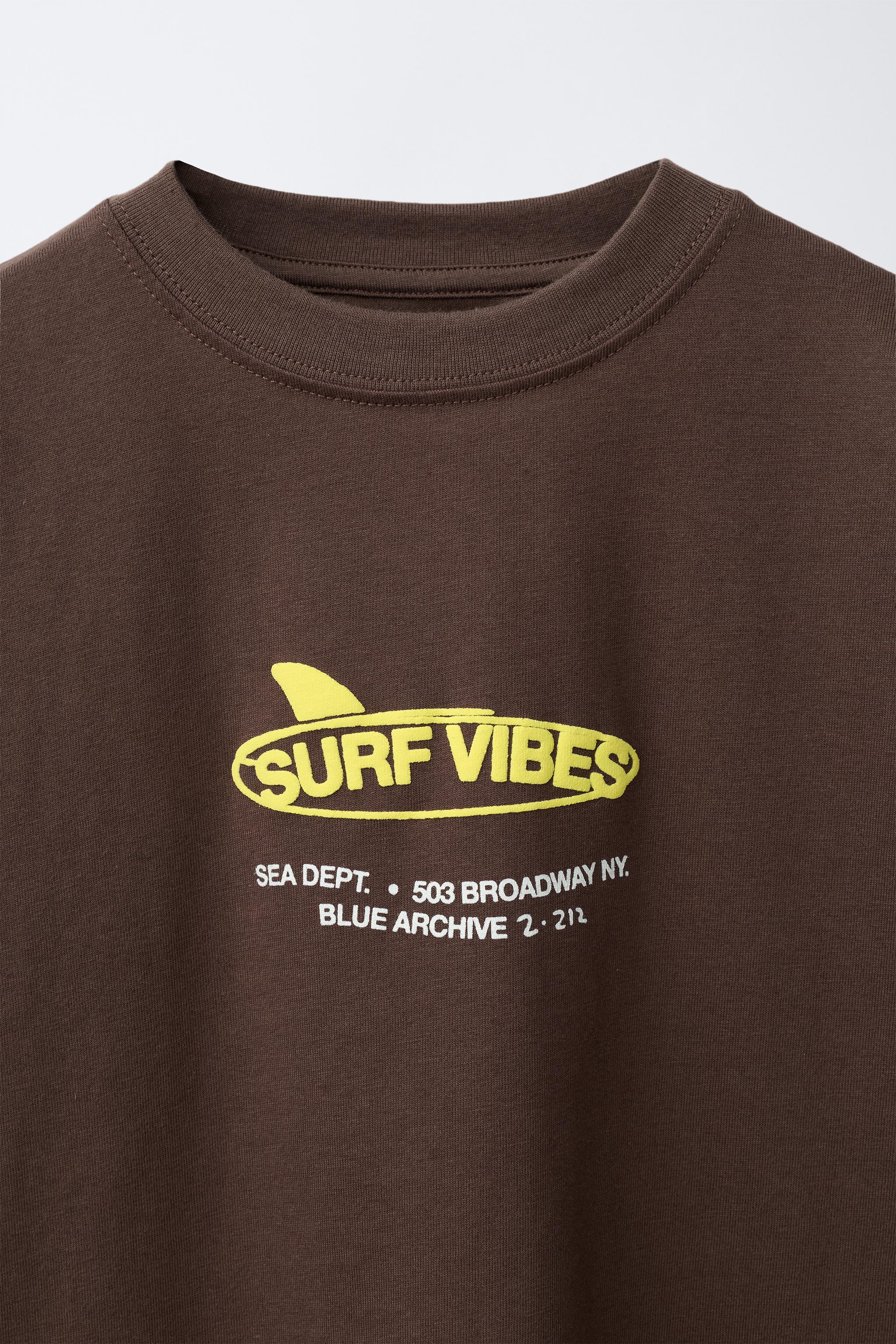 T-SHIRT RELIEF SURF VIBES