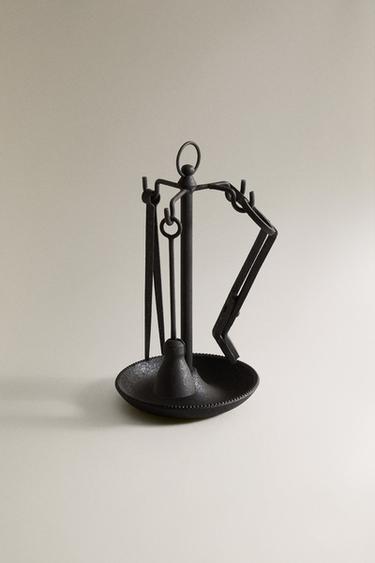 SET OF CANDLE ACCESSORIES - أخضر الخاص بـ Zara