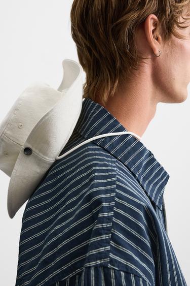 STRIPED TEXTURED JACKET - Stripes by Zara - Image 5