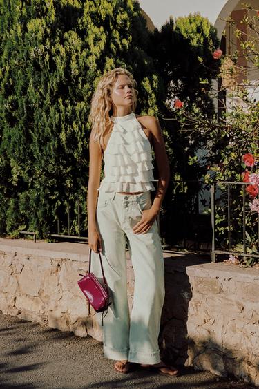 TÚI ĐEO VAI THẮT NƠ - Cà Tím từ Zara