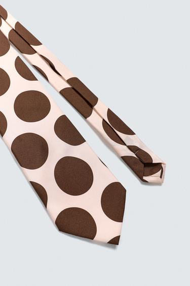 POLKA DOT TIE HARRY LAMBERT FOR ZARA X DISNEY - Pastel pink by Zara - Image 3