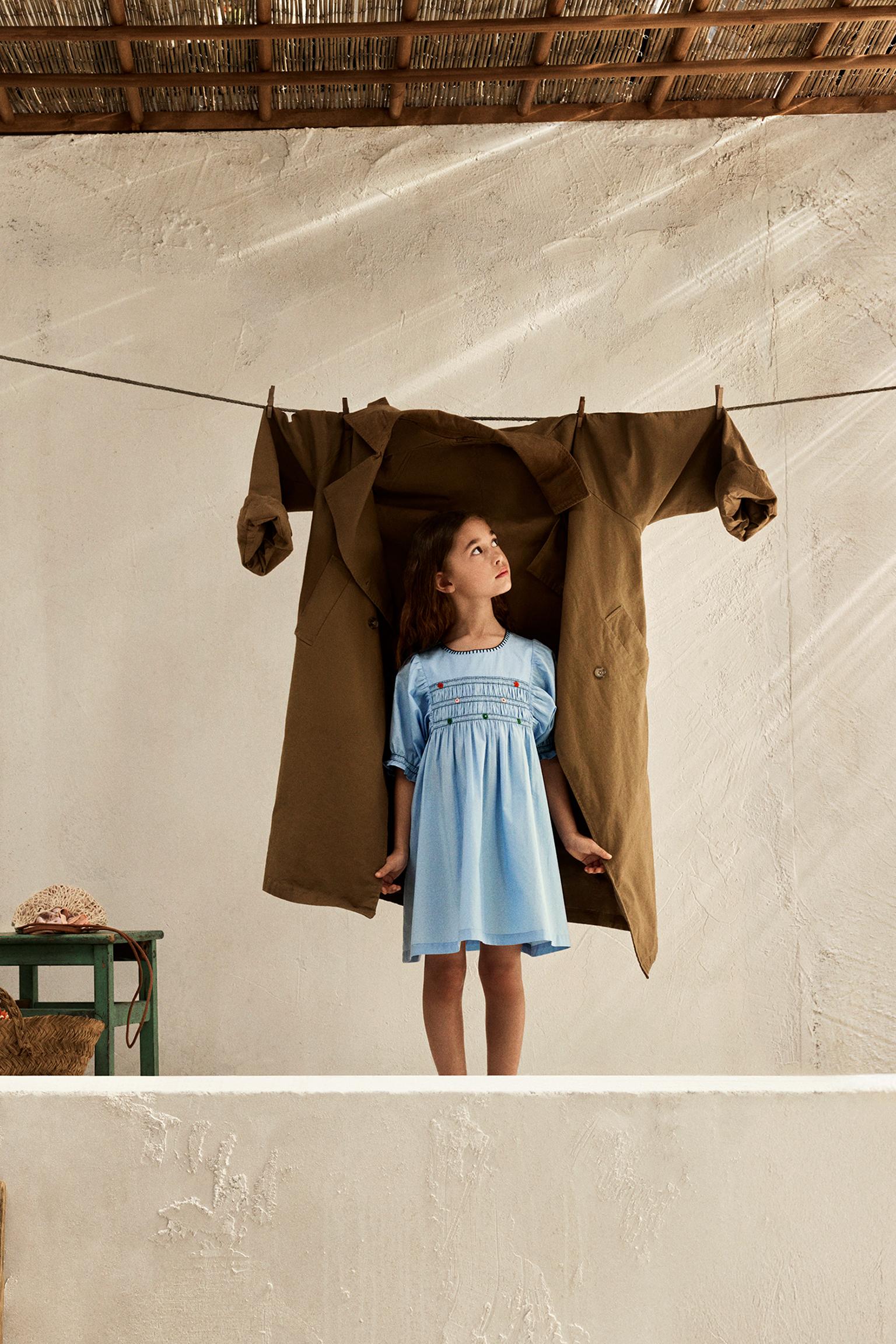 【ZARA kids】ニットセットアップ 待って…ZARAのアヒル柄ニットセットアップ可愛すぎる🪿‪🤎‬