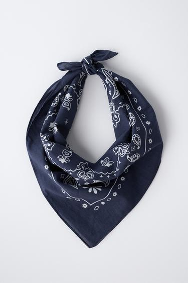COWBOY BANDANA - Blue by Zara - Image 3