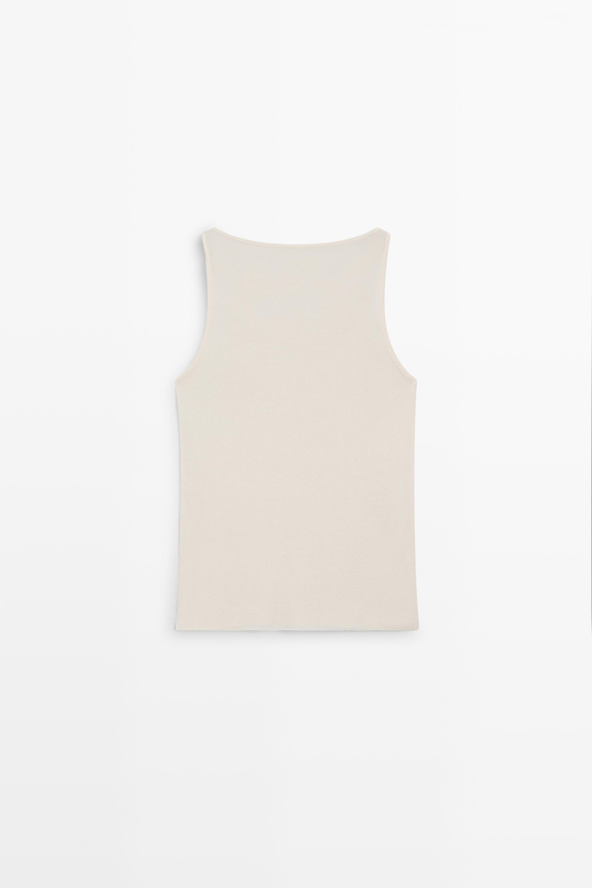 Semi-sheer strappy silk blend top - LIMITED EDITION