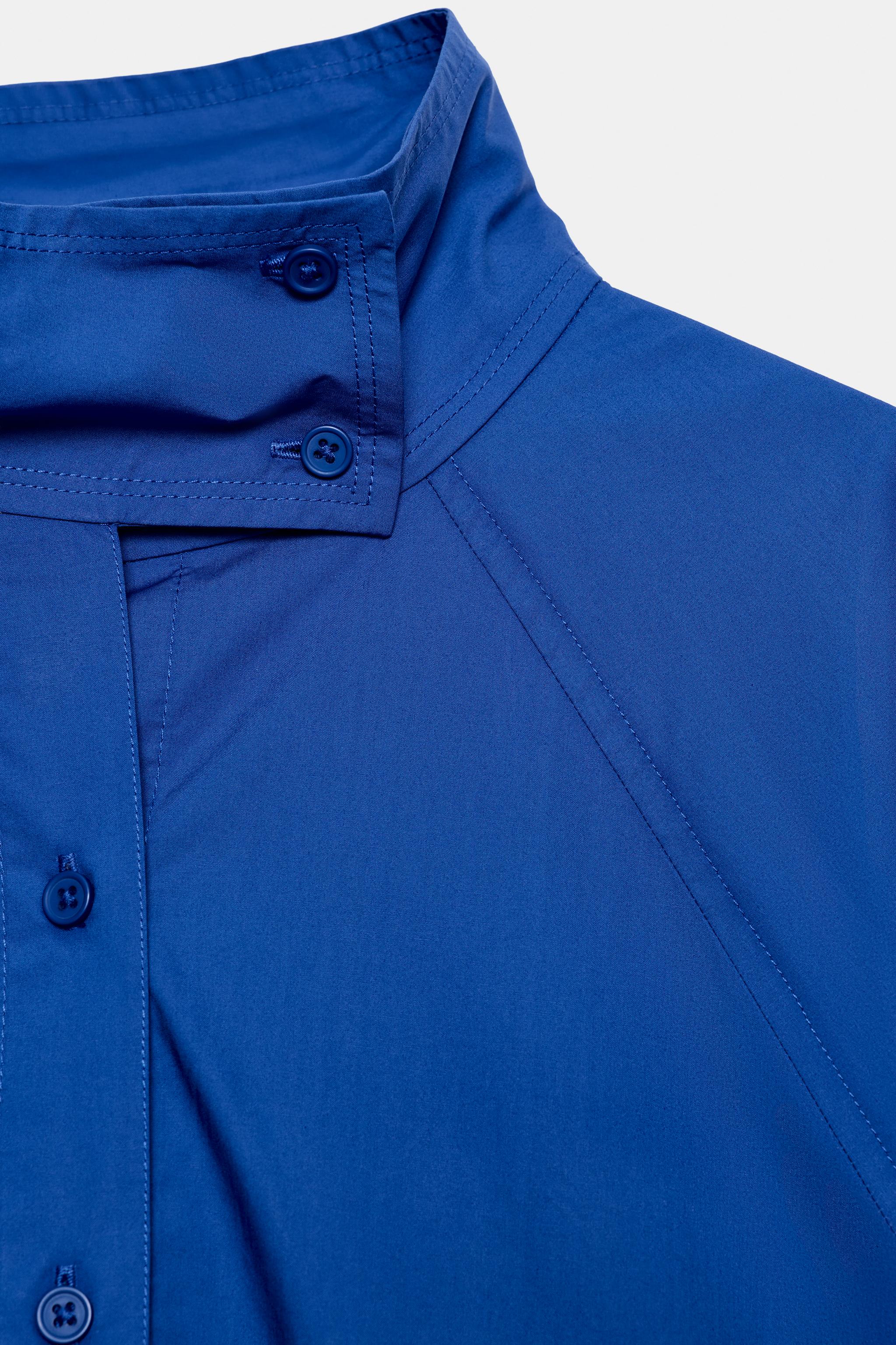Zara OVERSIZE HIGH-NECK SHIRT — фото 7