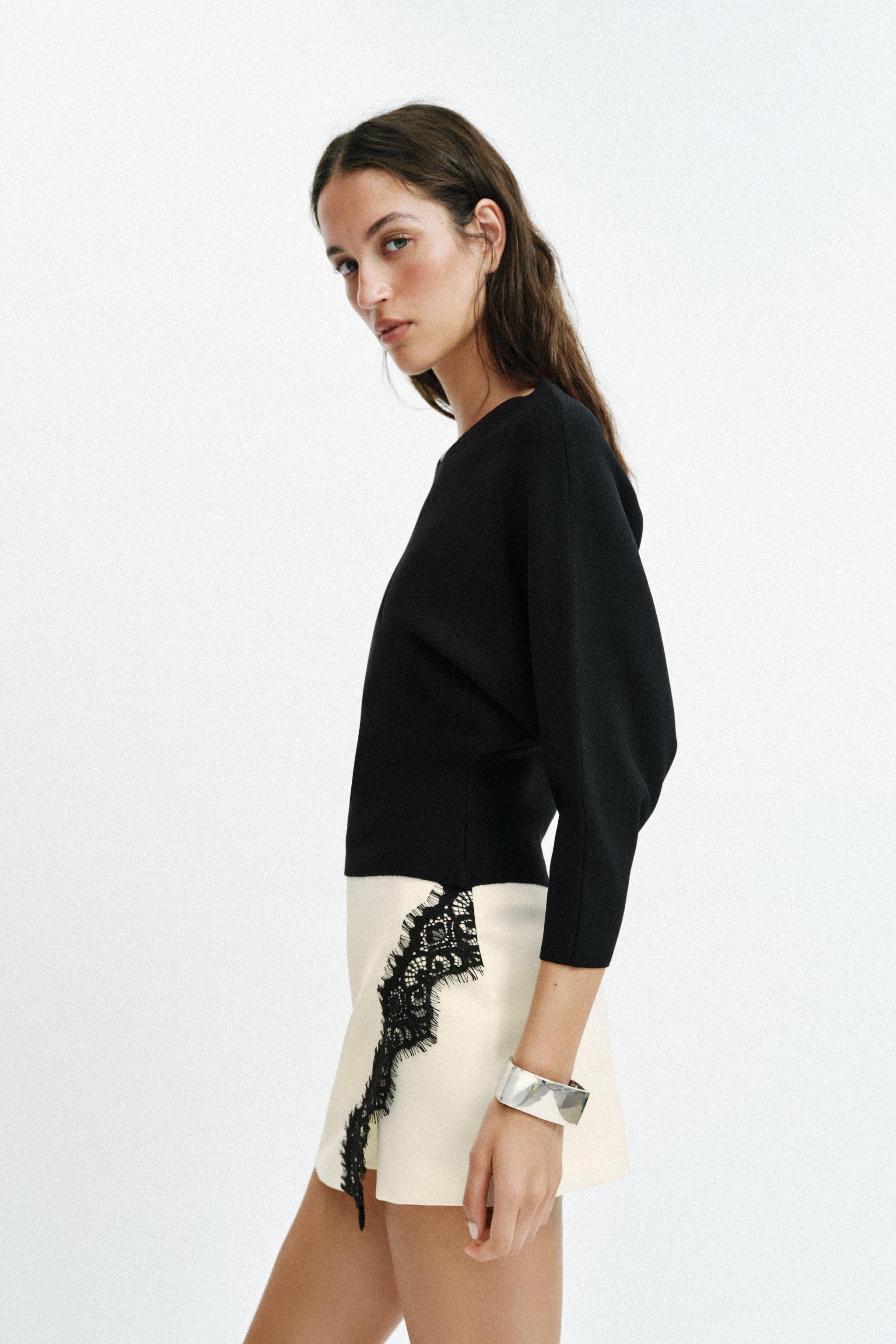 PUFF SLEEVE KNIT JUMPER