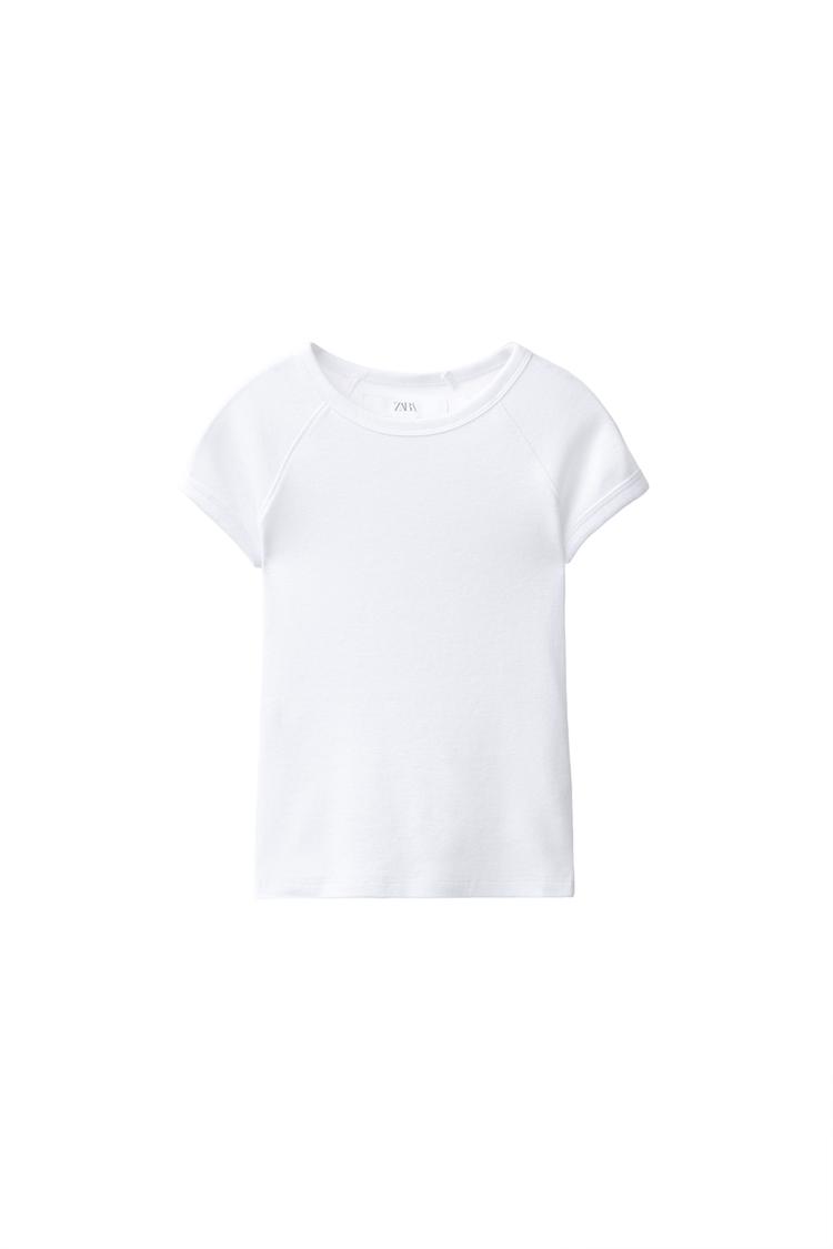 Camiseta lisa algodon y modal