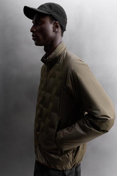 RUNNING PUFFER JACKET 80% DOWN - 20% FEATHER - Dark brown by Zara - Image 5