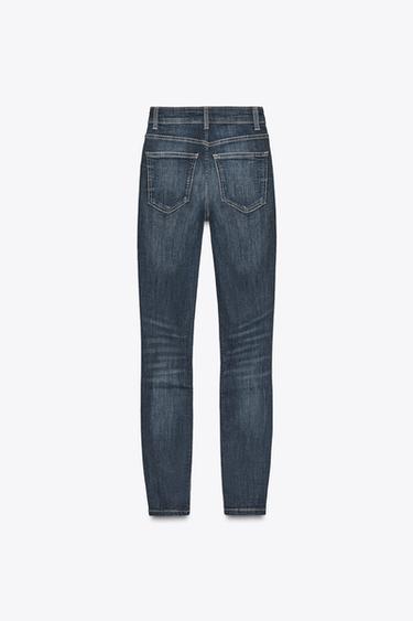 JEAN TRF SCULPT TAILLE HAUTE - Bleu marine de Zara - Image 5