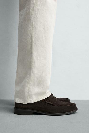 Mocasines de piel