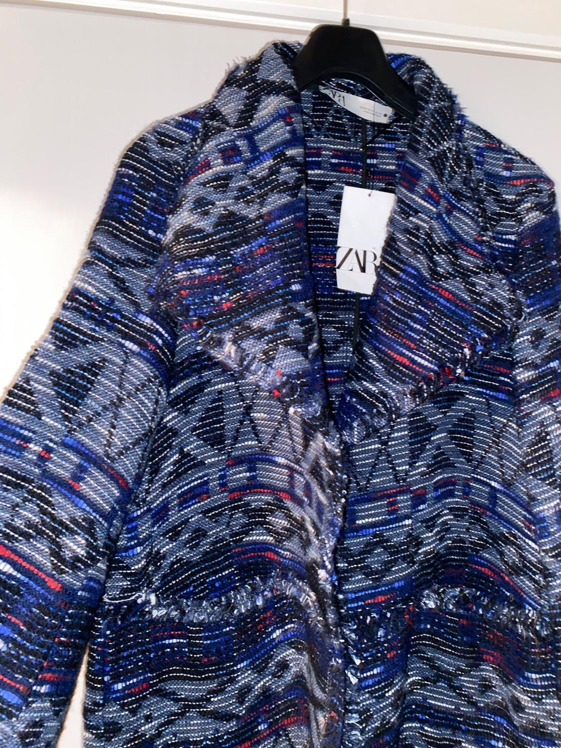 RELAXED JACQUARD COAT - LIMITED EDITION - Image 3