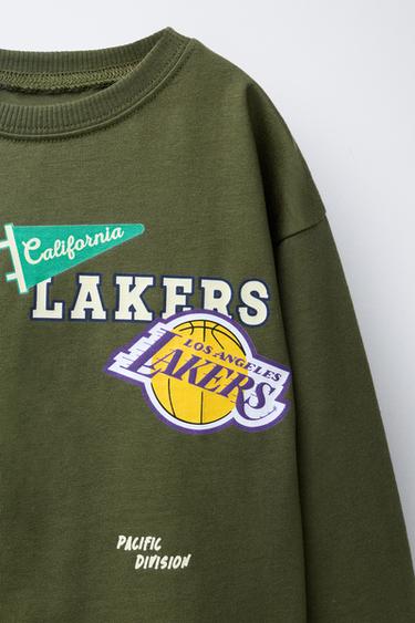 T-SHIRT IMPRIMÉ LOS ANGELES LAKERS NBA - Vert moyen de Zara - Image 2