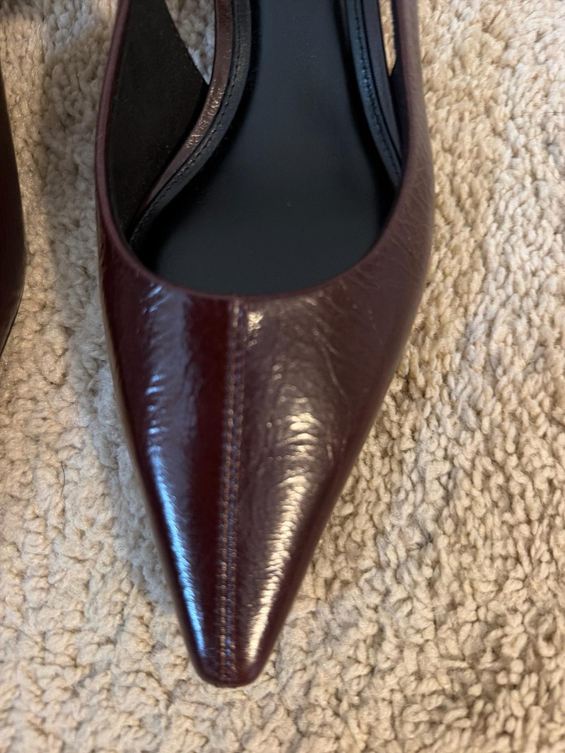 ZAPATO TACÓN DESTALONADO PIEL - Image 3