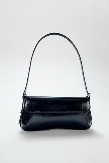 BOSSA D'ESPATLLA AMB SOLAPA - Negre de Zara