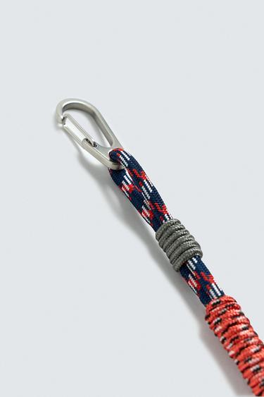 CONTRAST CORD KEY RING - various by Zara - Image 1