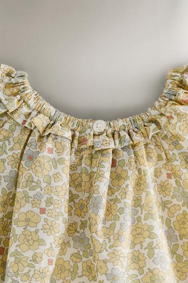 CHILDREN'S FLORAL SET - Yellow by Zara - Image 5