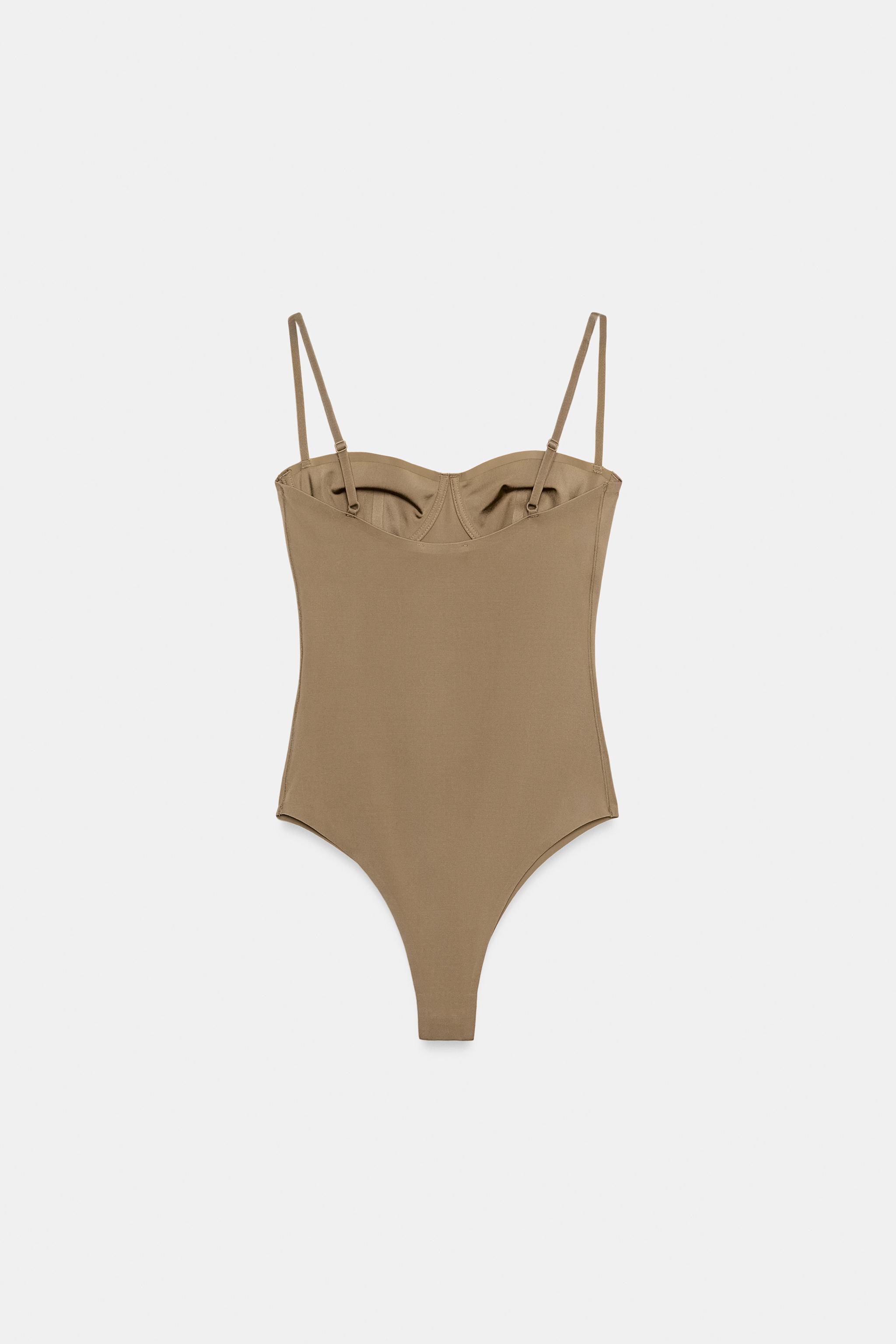POLYAMIDE CAMISOLE BODYSUIT