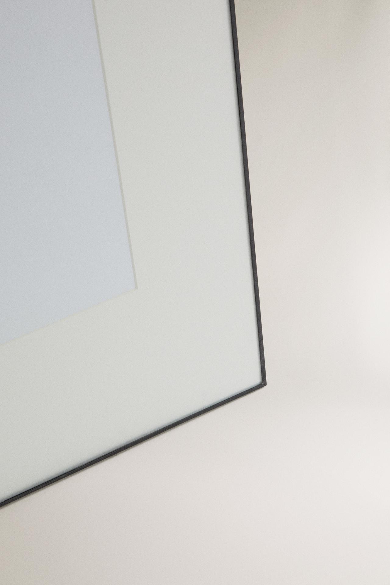 XL METAL EDGE PICTURE FRAME — Black