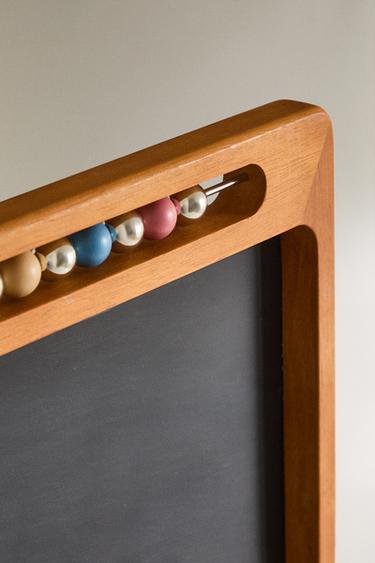 TABLEAU ENFANT BOIS - Marron de Zara - Image 2