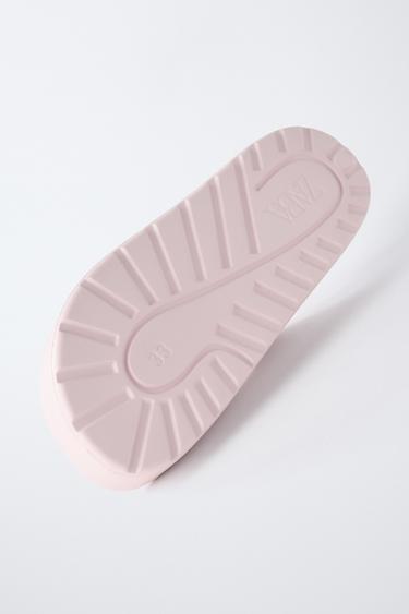 RUBBERISED BUCKLE SANDALS - Pink by Zara - Image 6