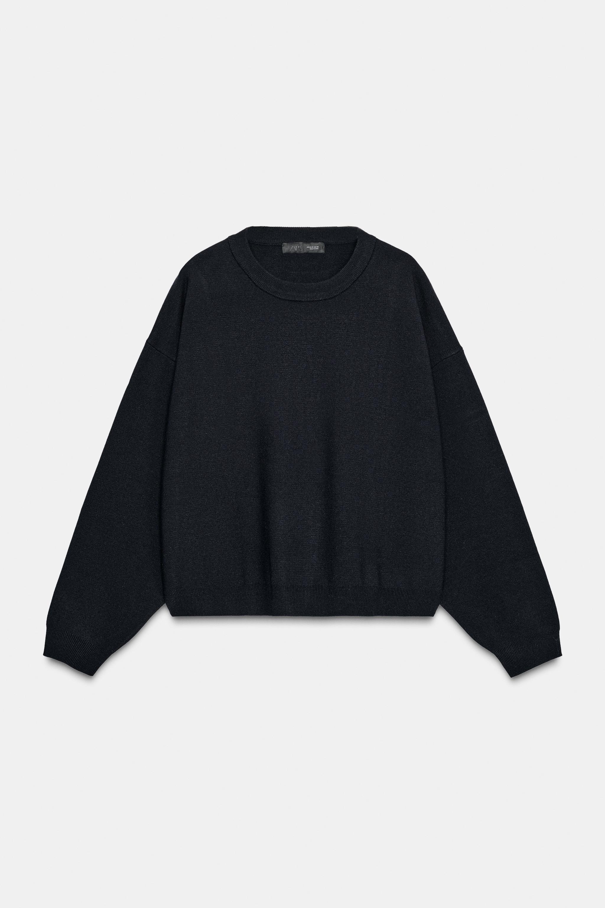 SWEAT EN MAILLE UNIE