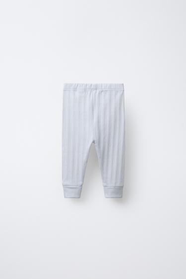 LOT DE TROIS LEGGINGS CÔTELÉS - Multicolore de Zara - Image 2
