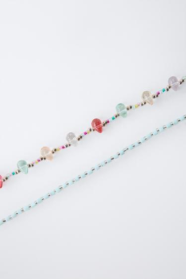 Bracelet Anneaux enlacés Argent rhodié - Femme - 18cm Bracelet Anneaux enlacés Argent rhodié - Femme - 18cm