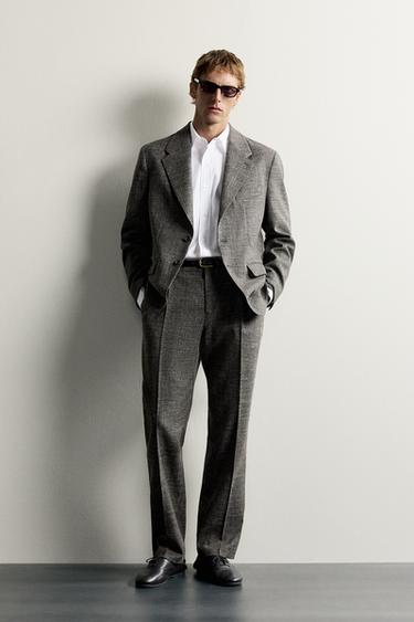 Zara AARON LEVINE X ZARA WOOL-LINEN SUIT - 447