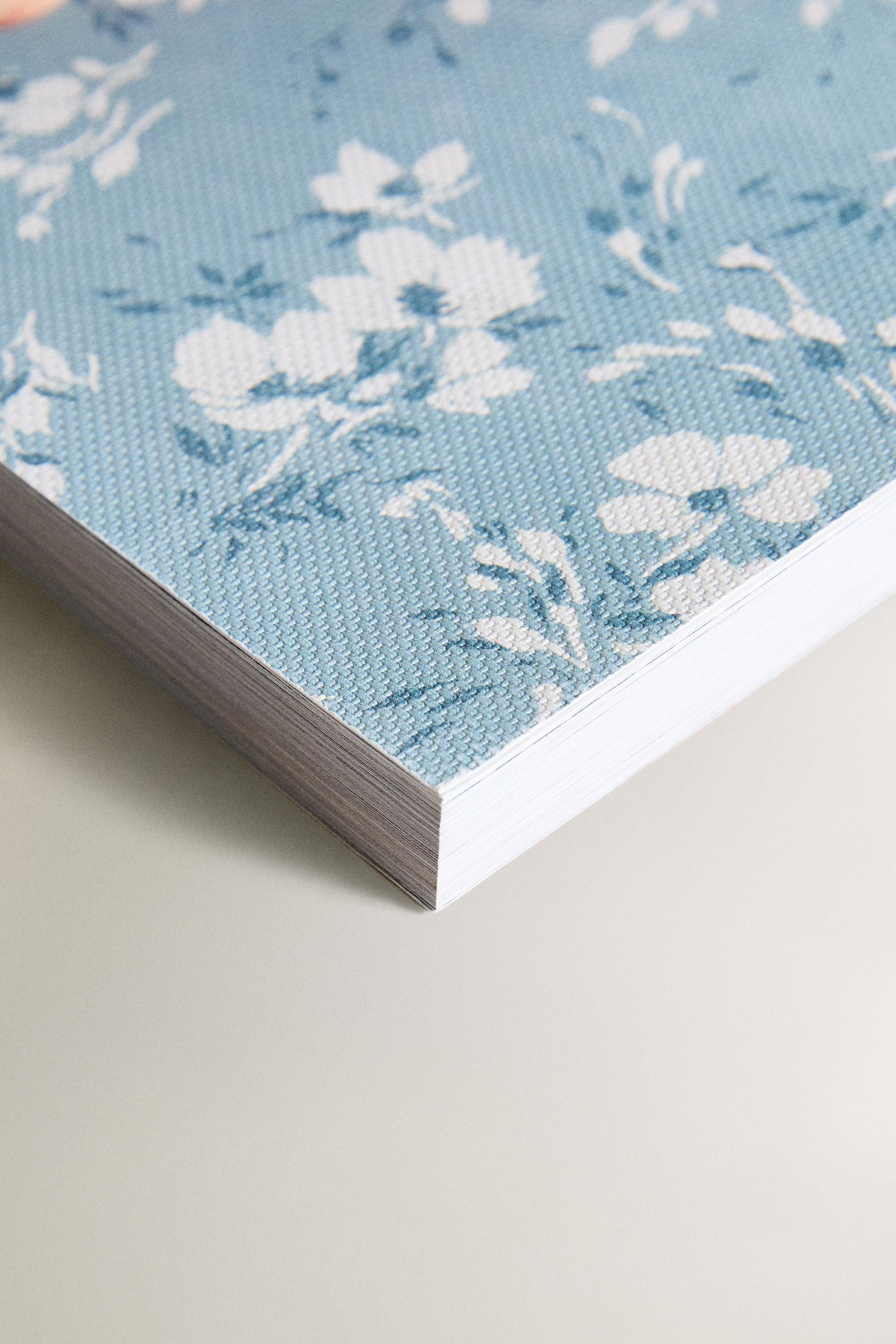 PARIS CITY GUIDE CABANA BOOK — Blue / White (alternate view)