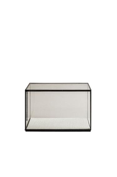 Zara 黑色金屬邊框盒子。 - 黑色