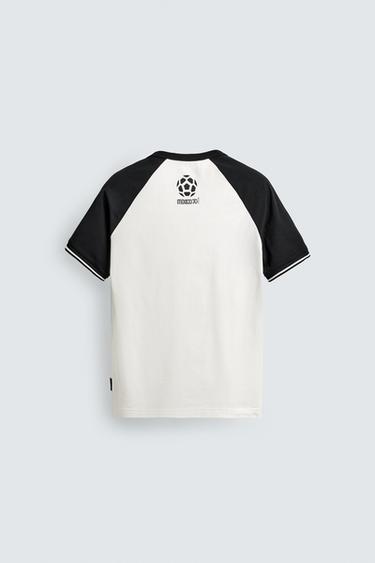 MEXICO 70 FIFA WORLD CUP™ FIFA CLASSICS COLOUR BLOCK T-SHIRT - White by Zara - Image 7