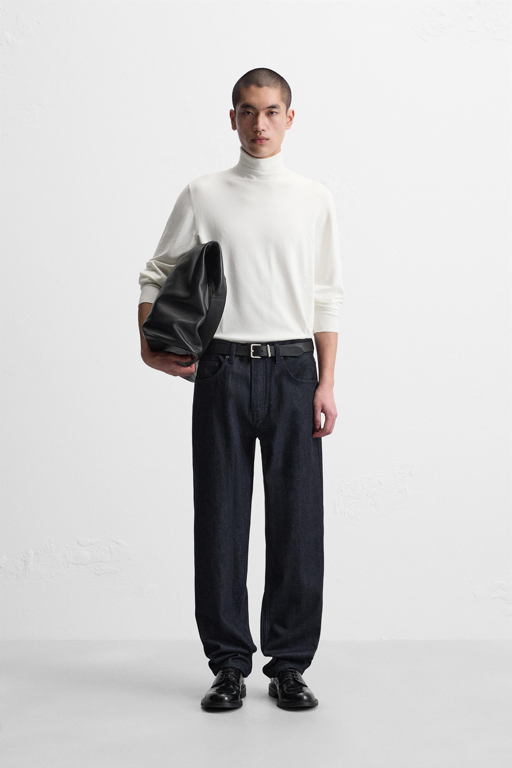 ★ドイツ発*ZARA*新作*タートルネックニット/OYSTER WHITE★ ☆ドイツ発*ZARA*新作*タートルネックニット/OYSTER WHITE