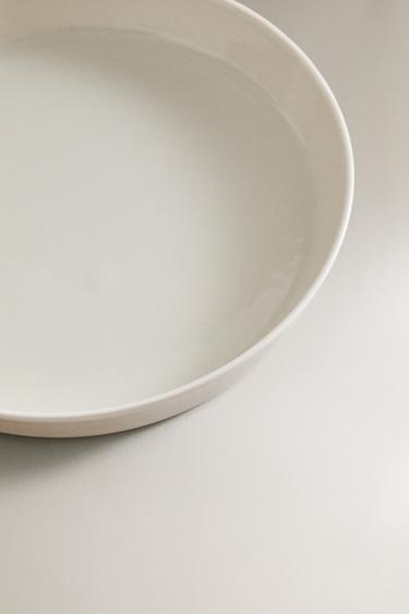 PORCELAIN SOUP PLATE - White by Zara - Image 2