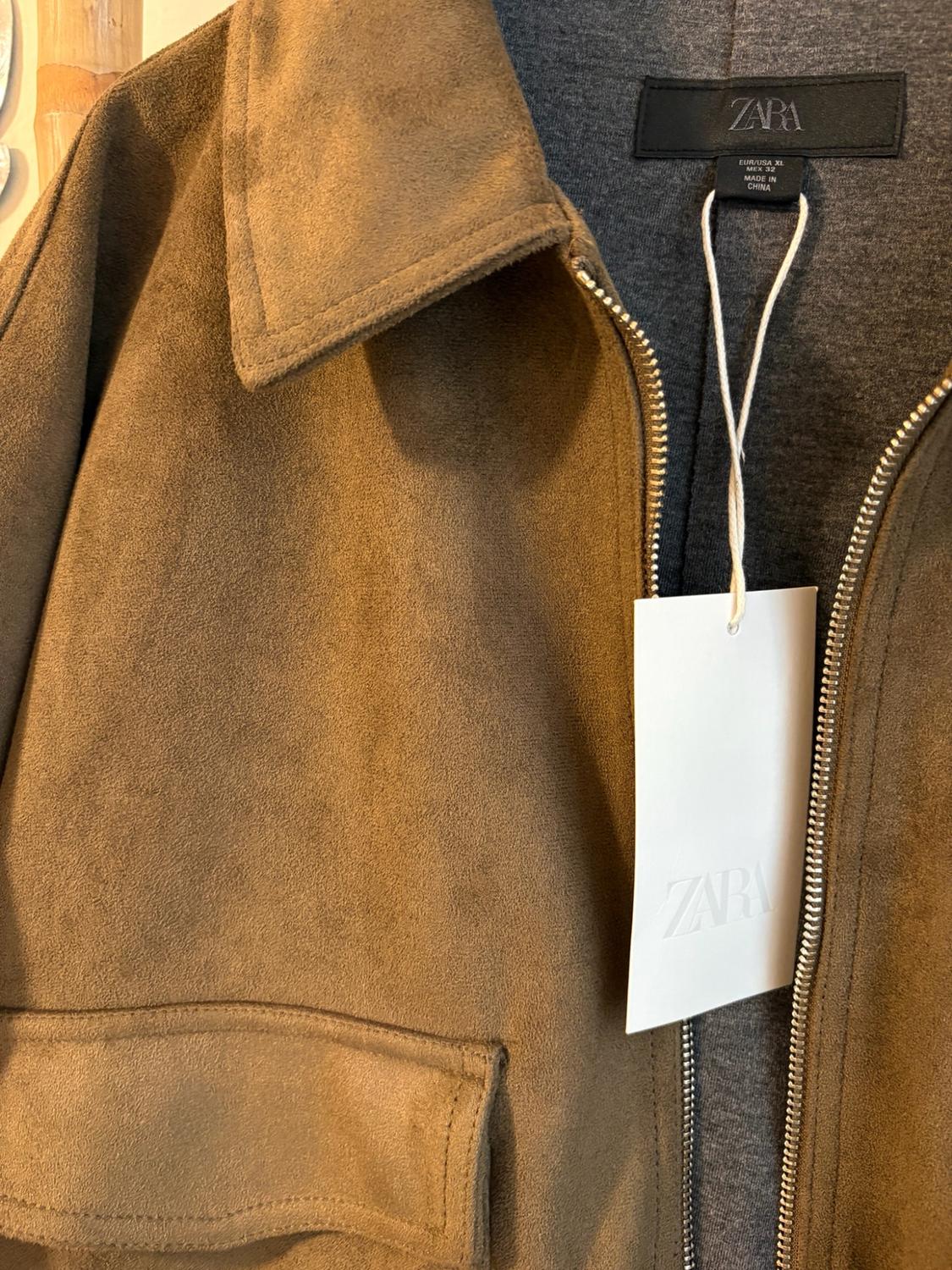 FAUX SUEDE JACKET - Image 3