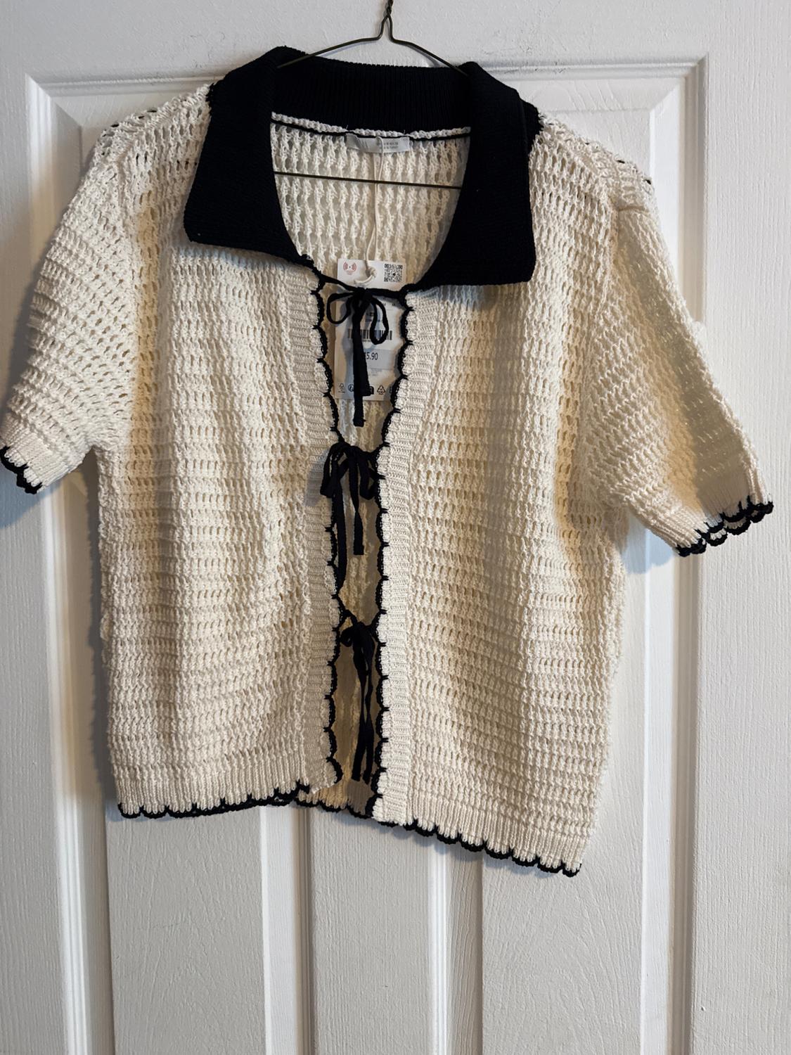 TOP CUELLO POLO CROCHET - Image 4