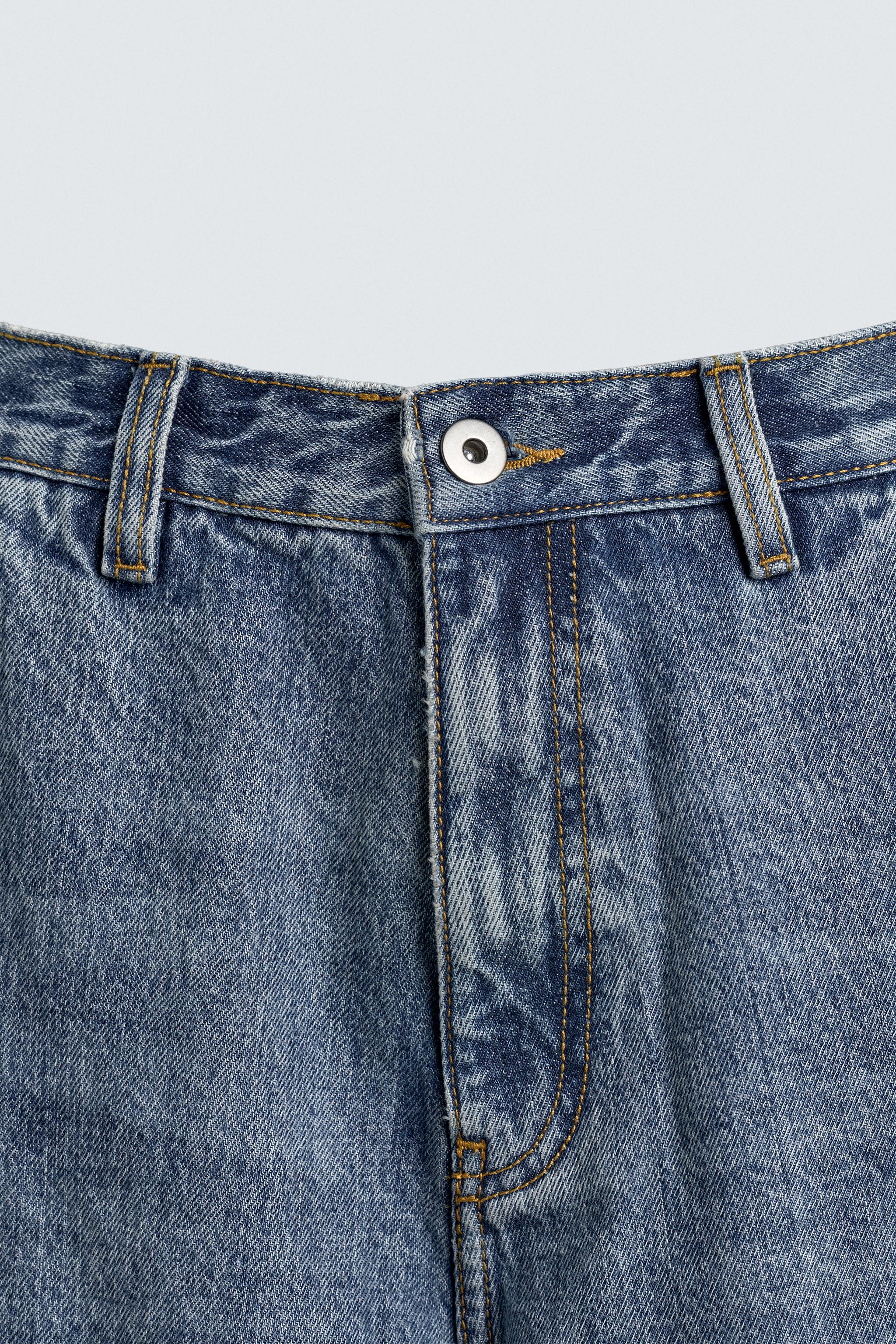 RELAXED FIT CARPENTER POCKET JEANS