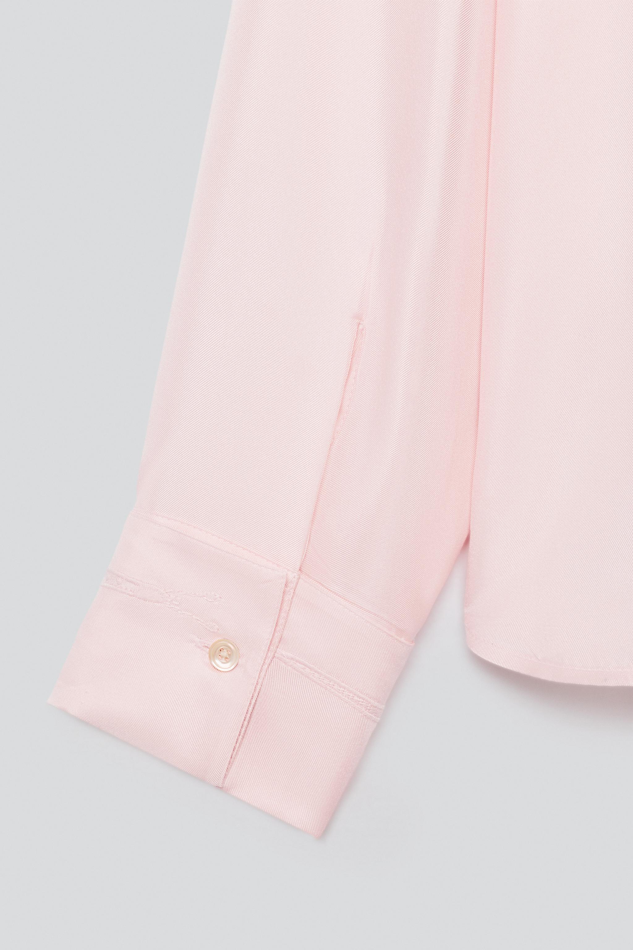 CHEMISE 100% SOIE POCHES