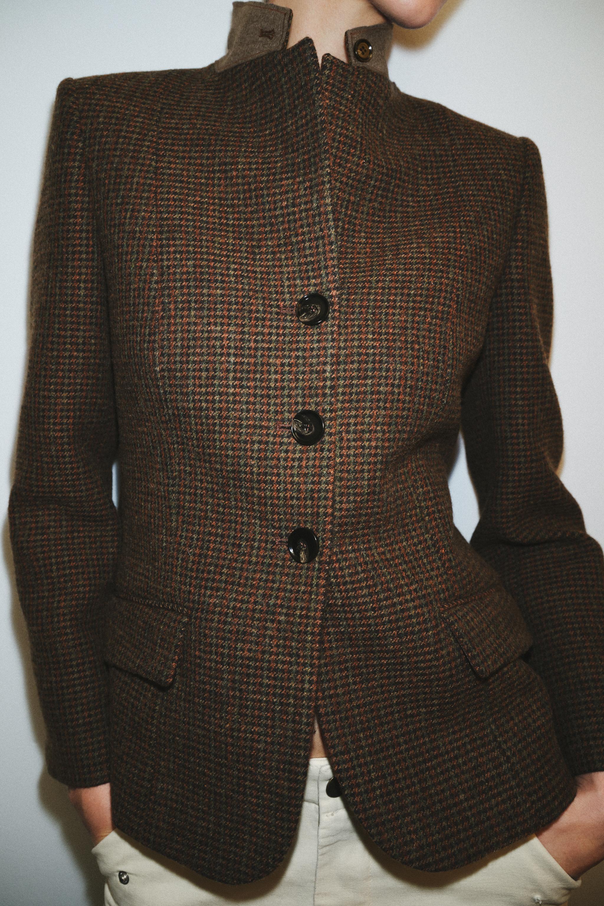 YÜN KARIŞIMLI ÖZEL DİKİM BLAZER ZW COLLECTION - Görsel 4